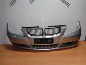 BMW S3 E90/E91 2005-2008 προφυλακτήρας εμπρός ασημί